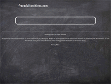 Tablet Screenshot of freeadultarchives.com
